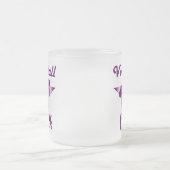 バレーボール#9 フロストグラスマグカップ (中央)