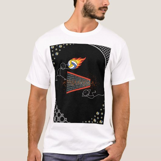 バレーボール Tシャツ (正面)