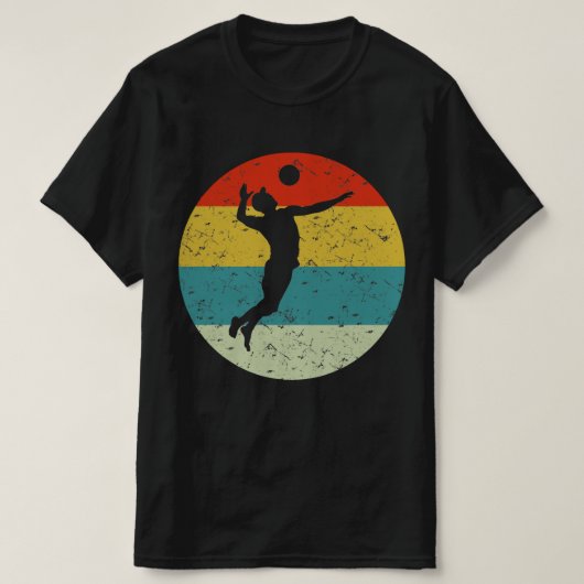 バレーボール Tシャツ (デザイン正面)