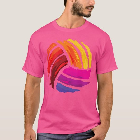 バレーボール Tシャツ (正面)