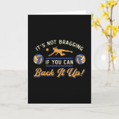 バレーボールIt's Baging Team Volleball Player カード (黄色い花)