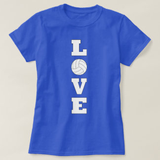 バレーボールLOVE縦型グラフィックTシャツ Tシャツ