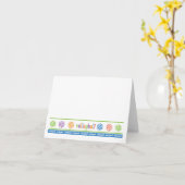 バレーボールNotecard カード (黄色い花)