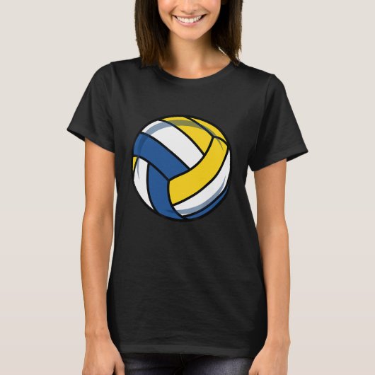 バレーボールVballゲーム選手メンズウィメンズティーンティーンキッド Tシャツ (正面)