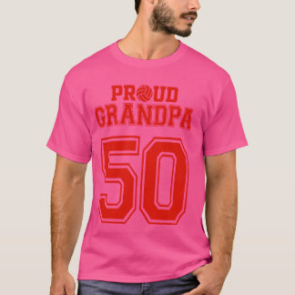 バレーボ誇りを持ったレーボールグランドパ50 R Tシャツ