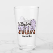 バレーボ誇りを持ったールMom – サポートの提供 タンブラーグラス (裏面)