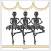 バレーリナスオンハロウィーン シール (シート)