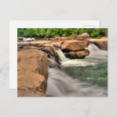 バレー滝州パーク,ウェストバージニア ポストカード (正面/裏面)