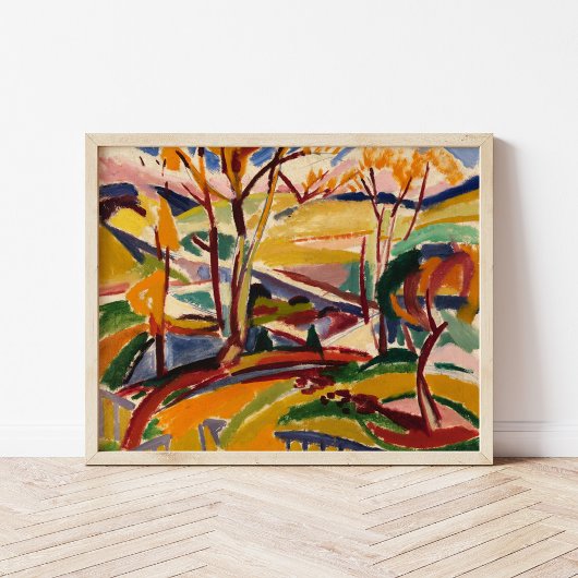 バレー秋 | Henry Lyman Saien ポスター