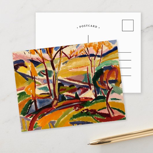 バレー秋 | Henry Lyman Saien ポストカード