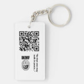 バレー自己防衛キーチェーン キーホルダー (裏面)