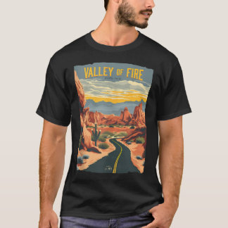 バレー・オブ・ファイア州立公園 Tシャツ