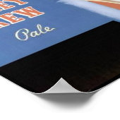 バレー・ブリューの呼び淡い色の出し ポスター (角)