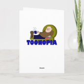 バレー&ラグビー誇りを持った誕生日カード カード (裏面)