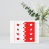 バレ国旗 ポストカード (スタンド正面)