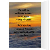 バレ来ンタインが夢のカードを見る。 (内側 (左))