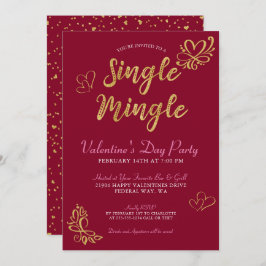 バレ独身のンタイン·パーティー 招待状