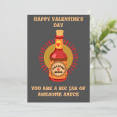 バレ素晴らしンタインノートカードTシャツ 招待状 (スタンド正面)