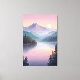 バレ静かーアットサンセット キャンバスプリント