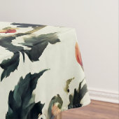 バロイタリアンーク。シックな花葉と花 テーブルクロス (インサイチュ)