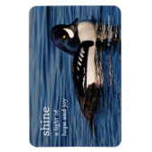 バロウのゴールデネアのプロフィール マグネット (縦)