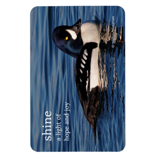 バロウのゴールデネアのプロフィール マグネット (縦)