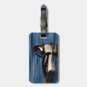 バロウのゴールデネアのプロフィール ラゲッジタグ (裏面縦)