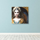 バロエレガントケ女王 キャンバスプリント (インサイチュ (ウッドフロア))