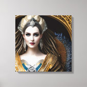 バロエレガントケ女王 キャンバスプリント (正面)