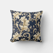 バロエレガントークとダマスクの装飾:ヴィンテージ華美 クッション (正面)
