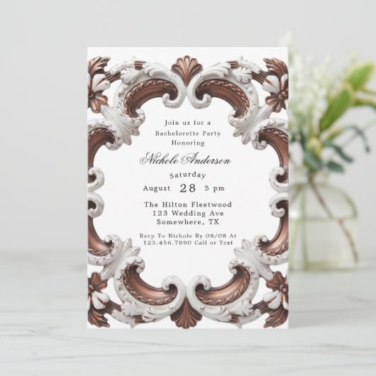 バロエレガントークバチェロレッテ 招待状 (スタンド正面)