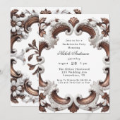 バロエレガントークバチェロレッテ 招待状 (正面/裏面)