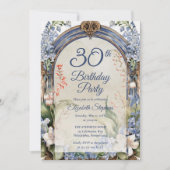 バロエレガントークフローラ3月30日パーティー 招待状 (正面)