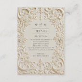 バロエレガントーク結婚エンクロージャカード エンクロージャーカード (正面)