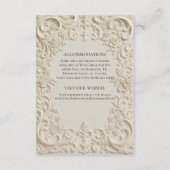 バロエレガントーク結婚エンクロージャカード エンクロージャーカード (裏面)