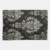 バロエレガントーク・ダマスク キッチンタオル (横)