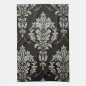 バロエレガントーク・ダマスク キッチンタオル (縦)