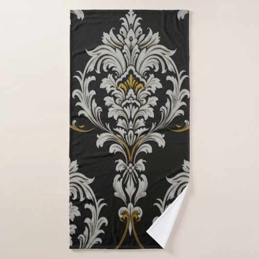 バロエレガントーク・ダマスク バスタオル (バスタオル)