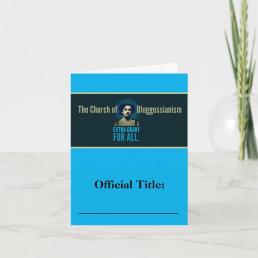 バログ主義の教会 カード (正面)