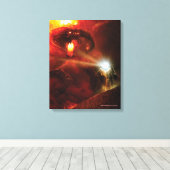 バログ対GANDALF™ キャンバスプリント (インサイチュ (ウッドフロア))