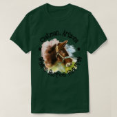 バロスが無いオアトマンア走リナナ Tシャツ (デザイン正面)