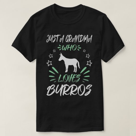 バロスを愛するおばあちゃん Tシャツ (デザイン正面)