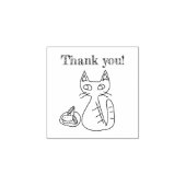 バロス猫スタンプ ラバースタンプ (インプリント)