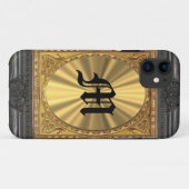 バロックと金ゴールド Case-Mate iPhoneケース (裏面(横))