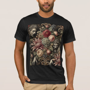 バロックのような味わい — ゴシックウェアラブルアート Tシャツ