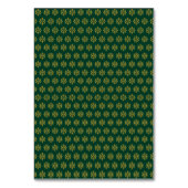 バロックのフレーム王室のエメラルドグリーン装飾品 テーブルナンバー (裏面)