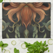 バロックの森の精神 キッチンタオル (折り畳み)