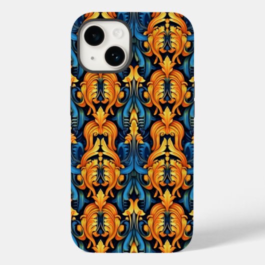 バロックの火と氷 Case-Mate iPhoneケース (裏面)