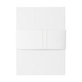 バロックの紋章 |モノグラム結婚ズ 招待状ベリーバンド (裏面例)