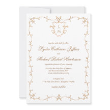 バロックの紋章 |モノグラム結婚ズ